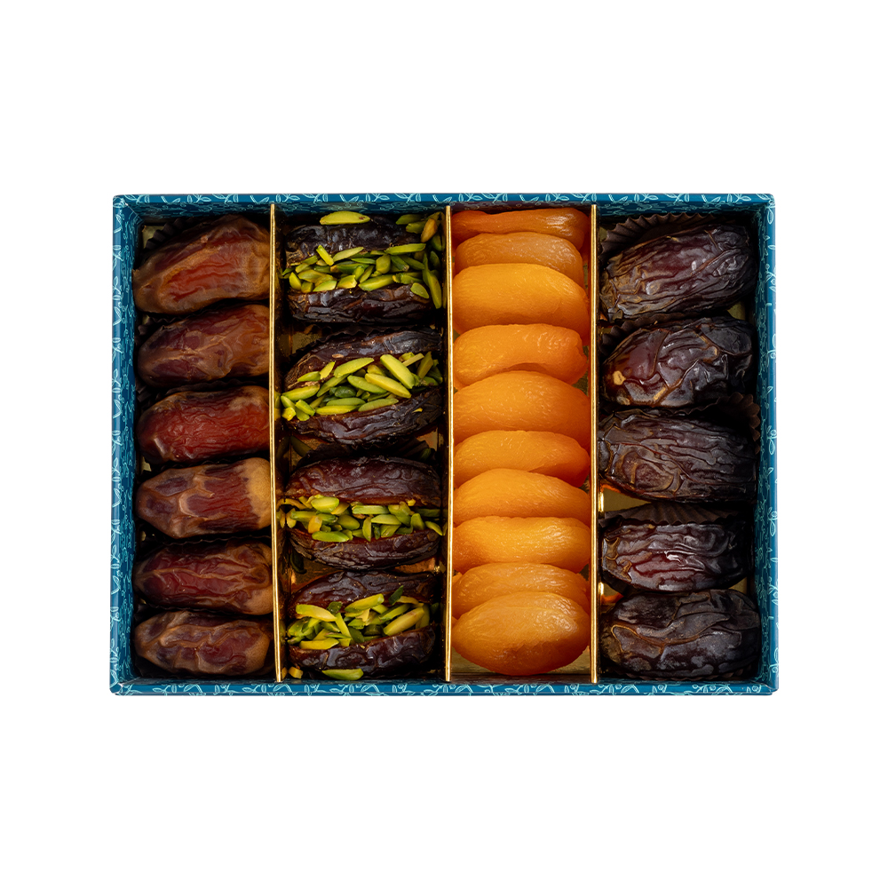 Picture of Daima Dates Assorted Rectangle 4Set 500gm