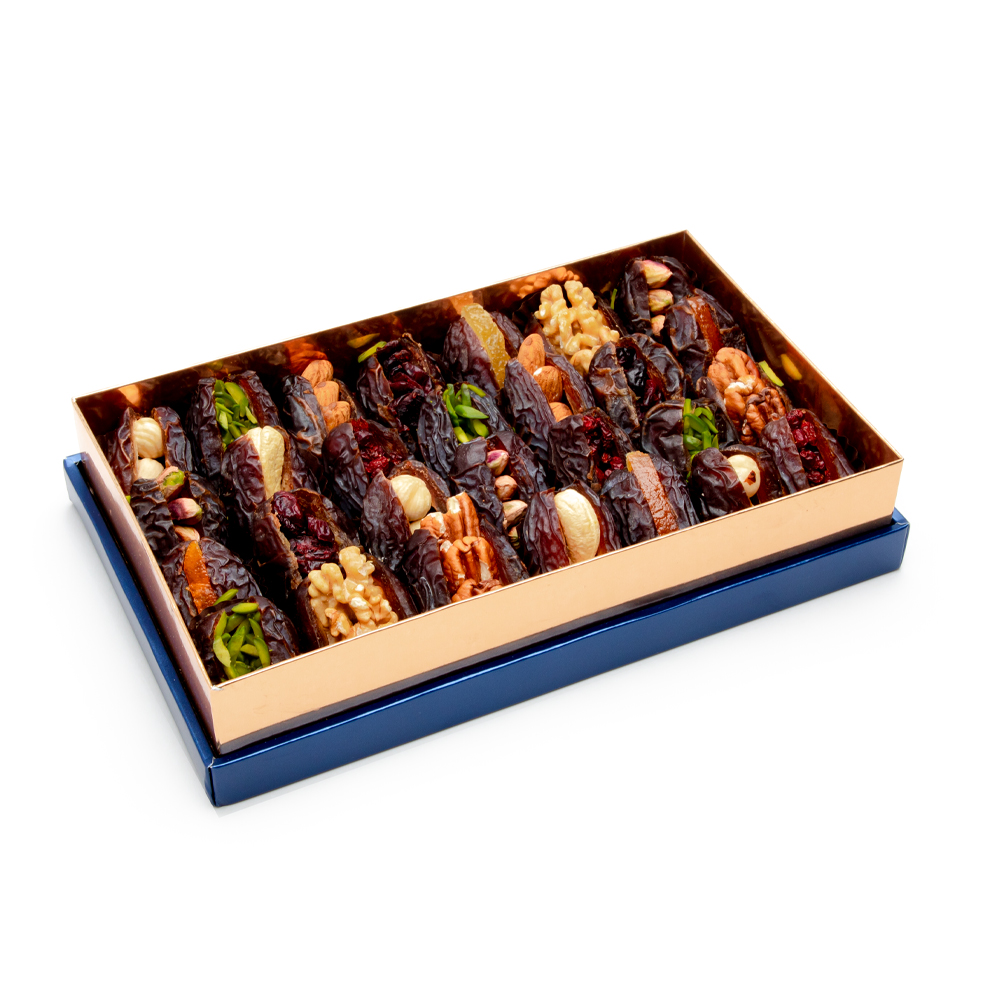 Picture of Pre Packed Stuffed Dates Jumbo Assorted 680gm